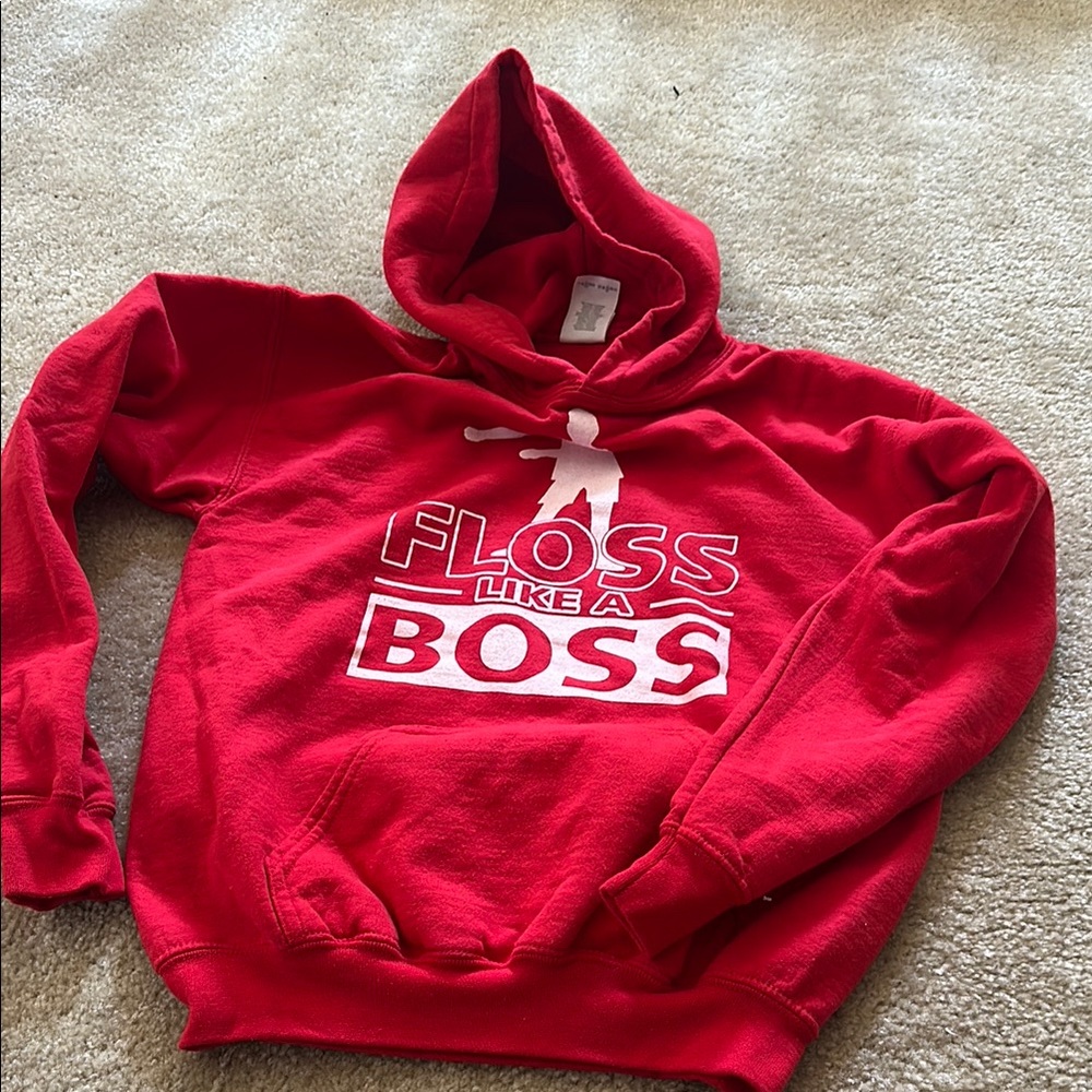Gildan Red Heavy Blend Hoodie